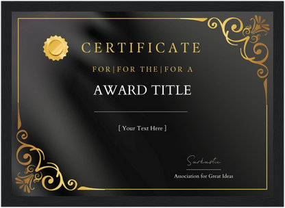 Custom Certificate